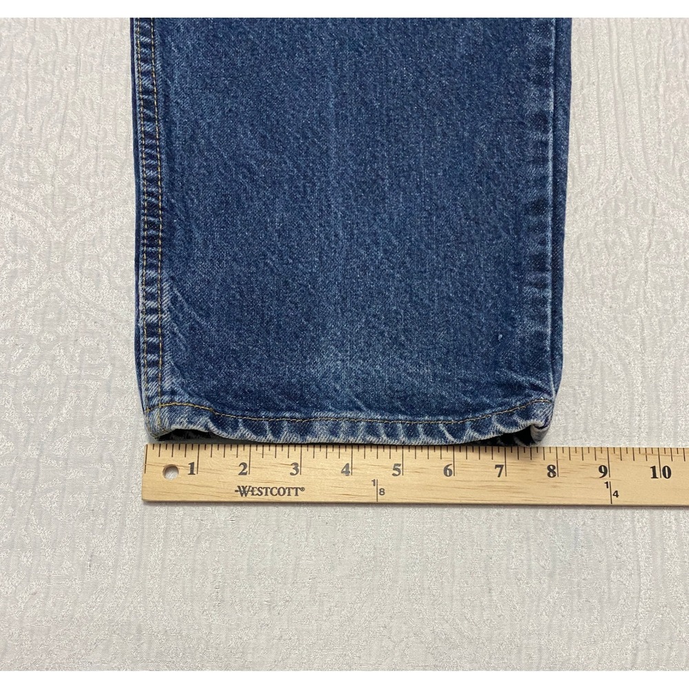 Vintage Carhartt B17 HDK Jeans Men's Size 44×32 Blue Original Fit USA Components - Picture 10 of 10